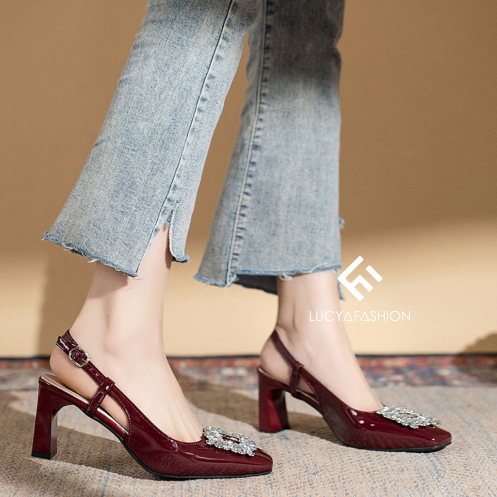 Heels Pesta Import Kekinian Sepatu Wanita Viral 0506