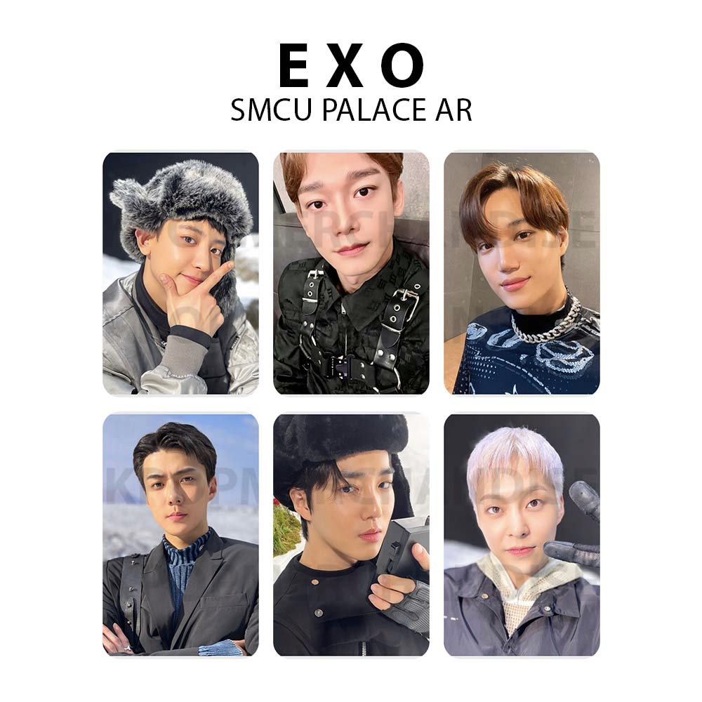 [16M] photocard exo smcu palace ar chanyeol chen kai sehun suho xiumin