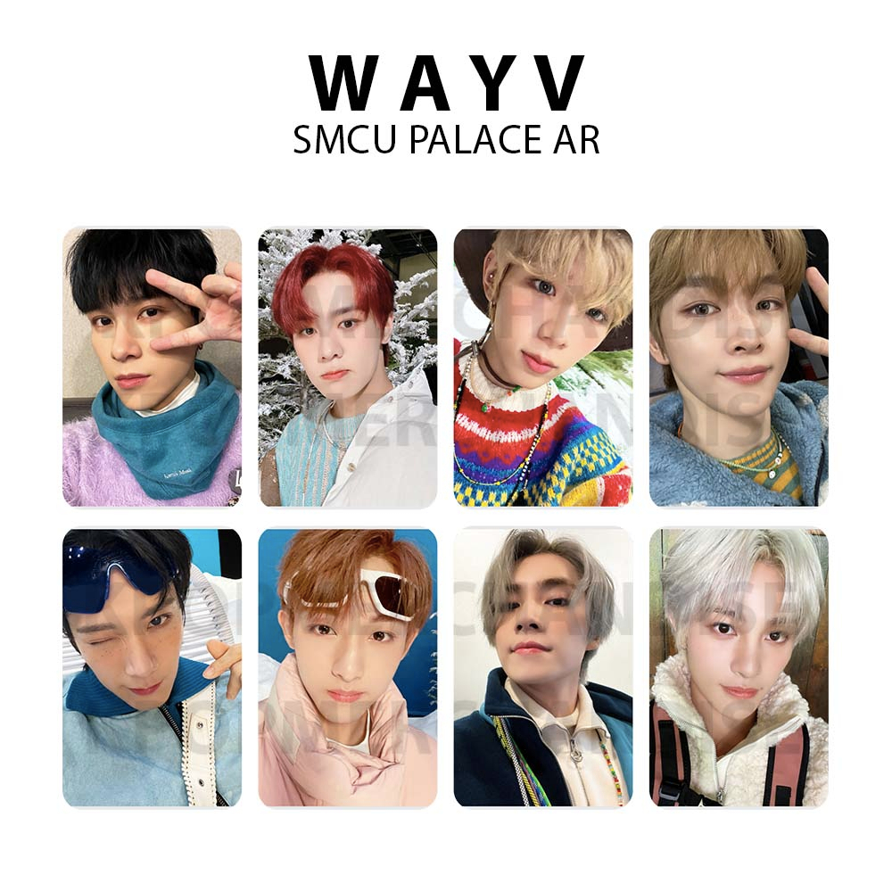 [20W] photocard wayv smcu palace ar hendery kun shotaro sungchan ten winwin xiaojun yangyang