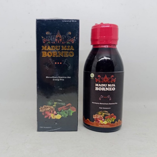 MADU BLACK BORNEO MJA HARGA 1 BOTOL 100 ML 100% ORIGINAL
