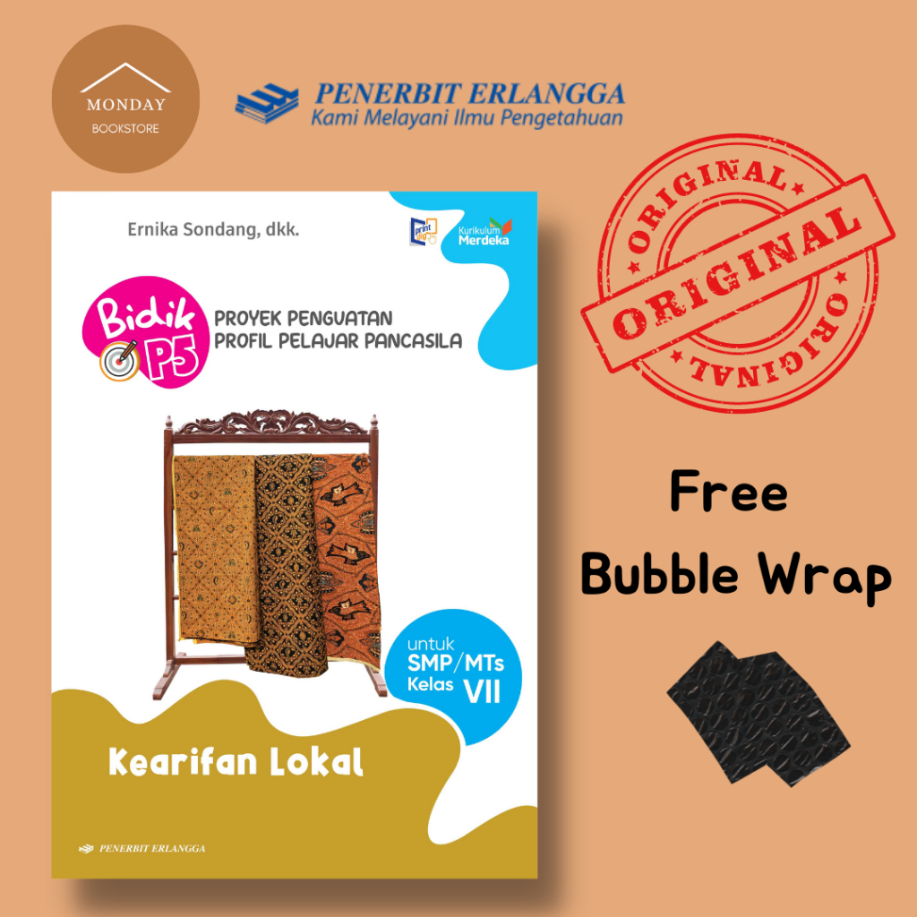 BIDIK P5 KEARIFAN LOKAL SMP/MTS KLS.7/KM