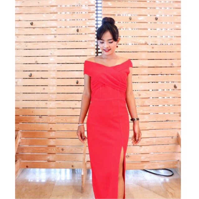 prelove maxi glamor sexy red dress