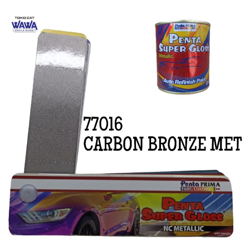 cat duco penta super gloss NC carbon bronze 77016 abu abu metallic 200g