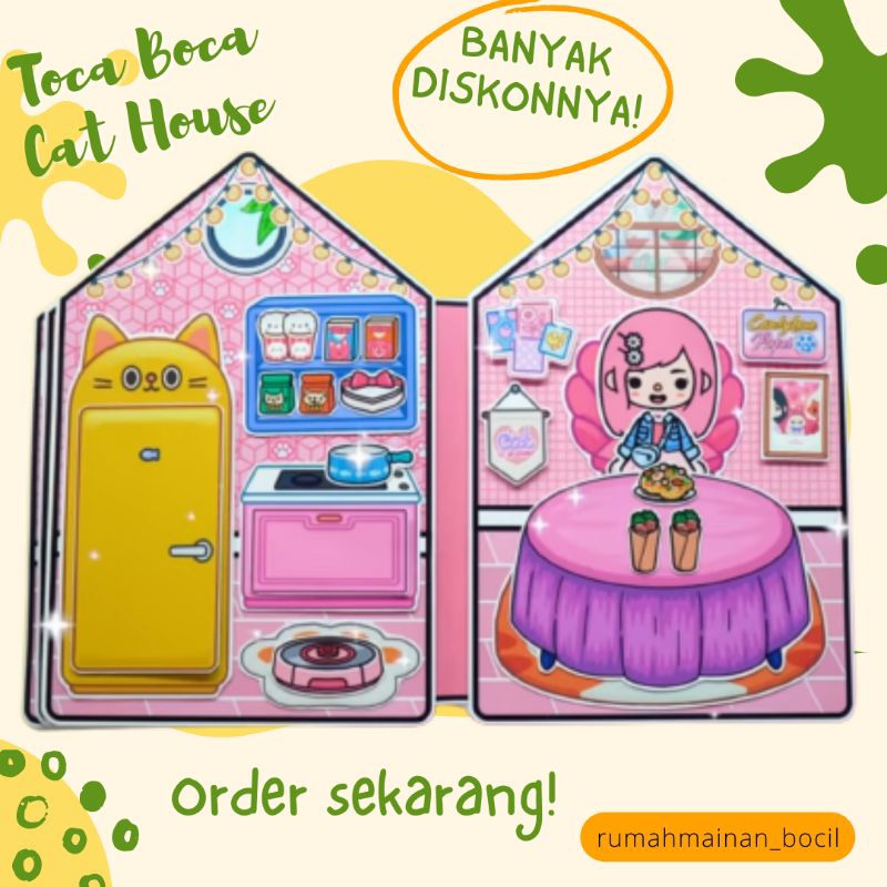 TOCA BOCA LIFE TOCA BOCA BUSY BOOK BUKU ANAK TOCA BOCA BUKU MAINAN KERTAS POP UP TOKA BOKA MAINAN ED