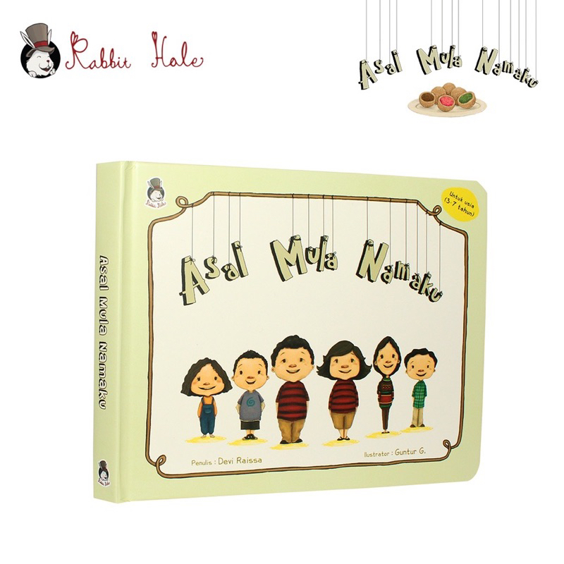 

Rabbit Hole - Asal Mula Namaku - Buku Anak (Hard Cover)