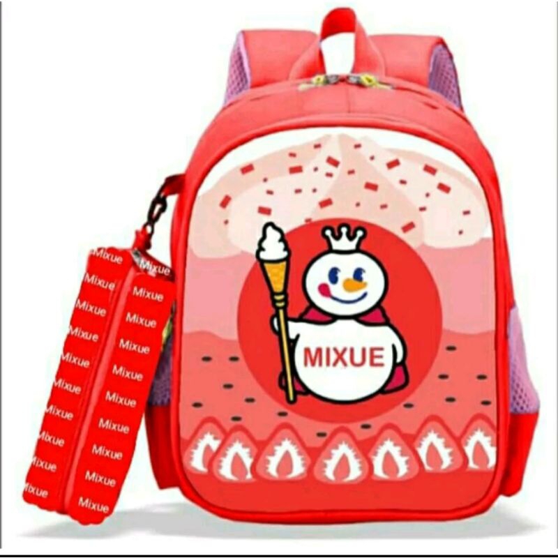 TERLARIS!!! Tas Ransel Anak Sekolah PAUD TK SD Laki-laki Perempuan Vira Tas 2in1 Tas MIXUE Terbaru 2023 bisa COD bayar Di tempat