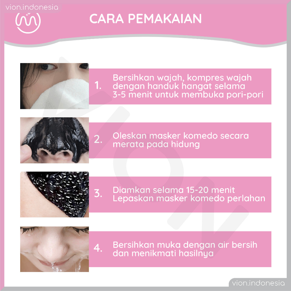 MINIPINK Blackhead Masker Activated Carbon Komedo Remove MP002