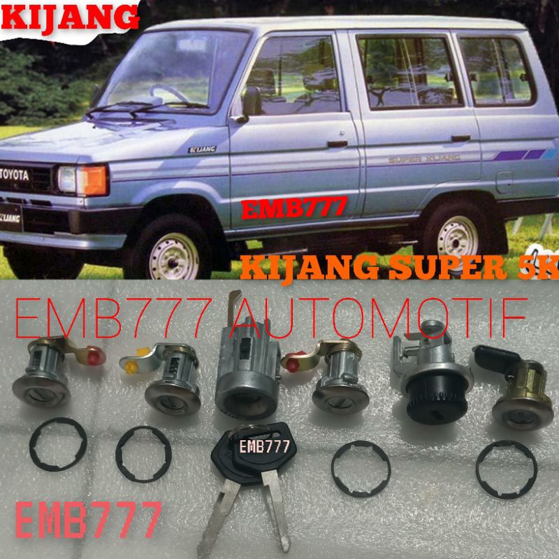 KUNCI KONTAK KUNCI LACI KUNCI KAP BENSIN KUNCI PINTU KIJANG GRAND 5K ROVER JANTAN SUPER