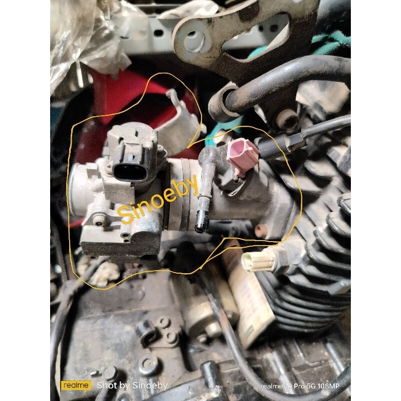 Trootle body byson Fi TB byson inject throttle byson fi