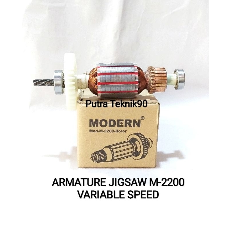 ARMATURE / ANGKER MESIN JIGSAW MODERN M-2200 ( VARIABEL SPEED )