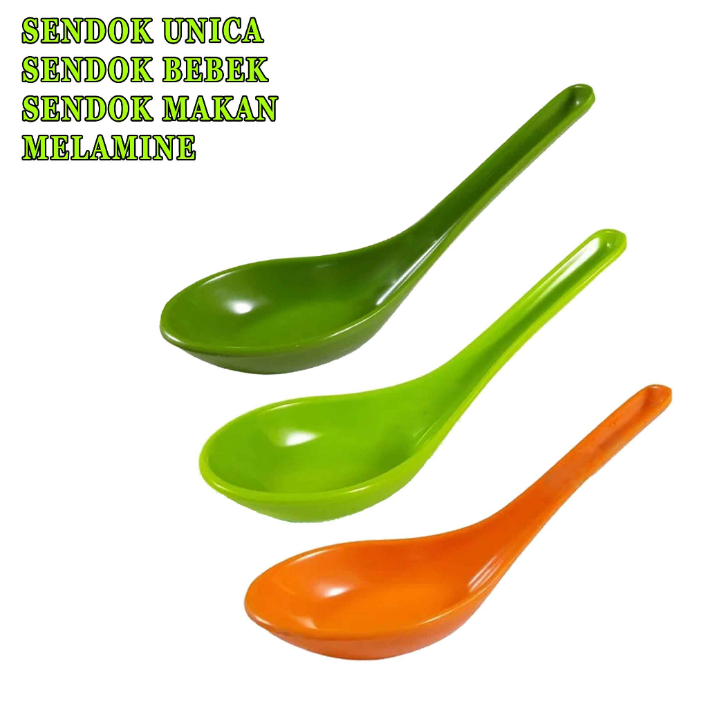 Sendok Bebek* Unica* Sendok Makan Melamine* Sendok Bubur M501