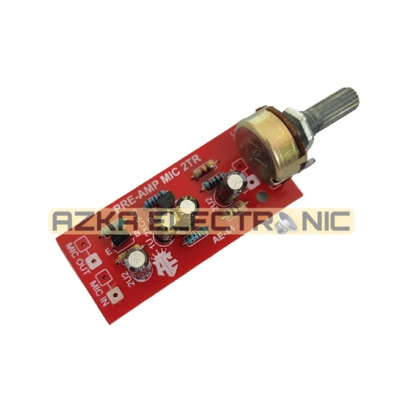 Kit Preamp Mic 2 Tr Transistor