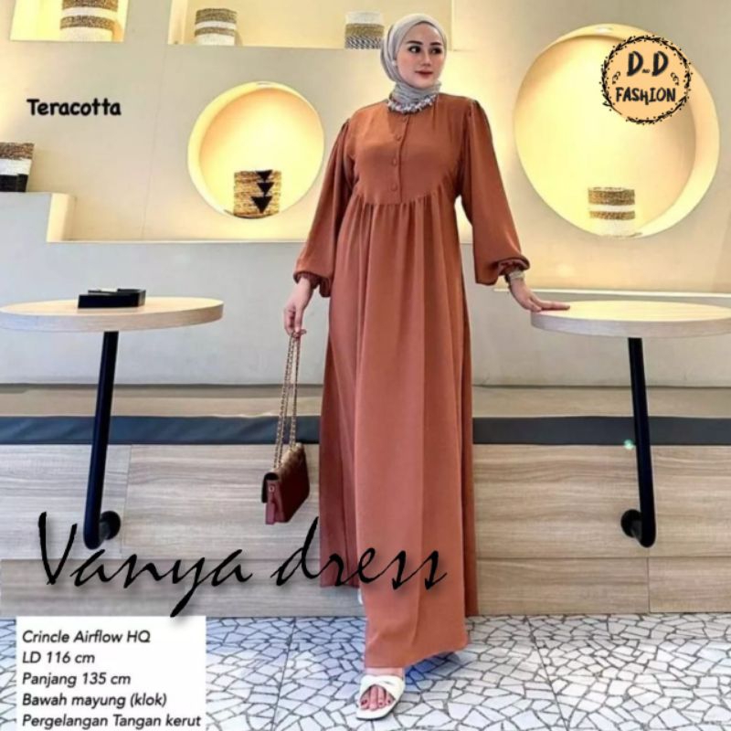 VANYA DRESS WANITA TERBARU