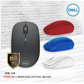 Dell wm126 mouse wireless gaming original/wireles mouse  dell wm126