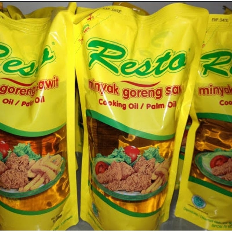 

minyak goreng merk Resto 1 liter