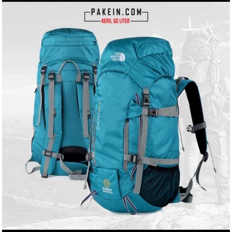 Tas Gunung TNf 50 Liter # Tas Hiking Outdoor # Tas Ransel Carrier