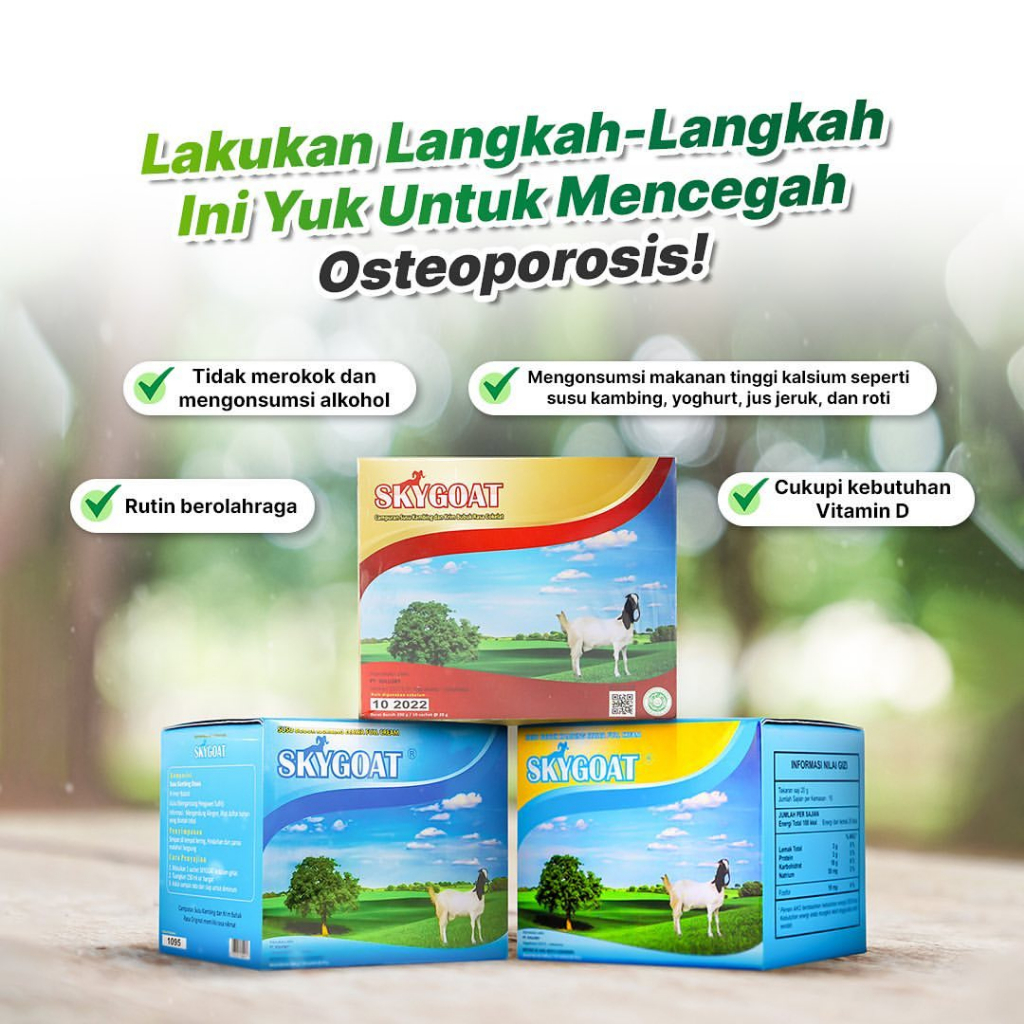 

Skygoat Susu Kambing Etawa Bubuk Propolis Coklat Original