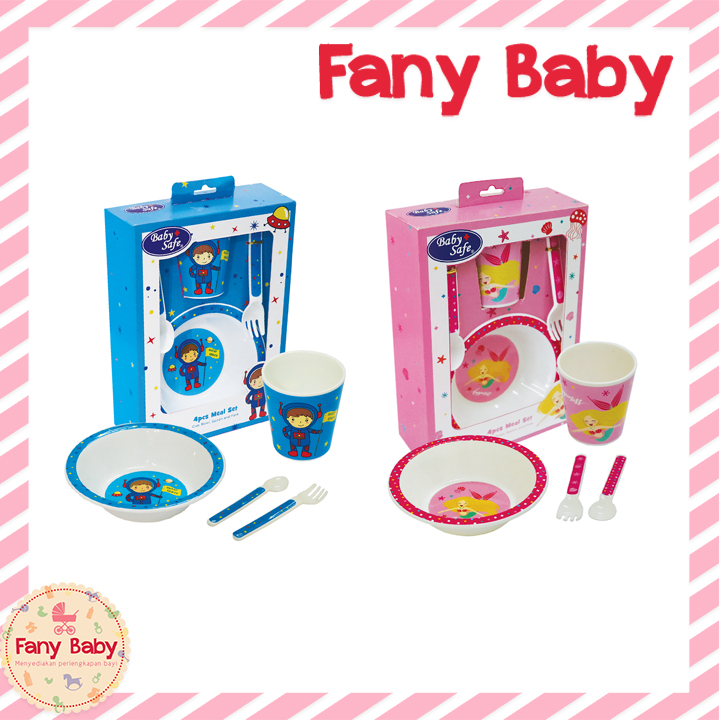 BABY SAFE SEAL MEAL SET 4PCS / FS64B