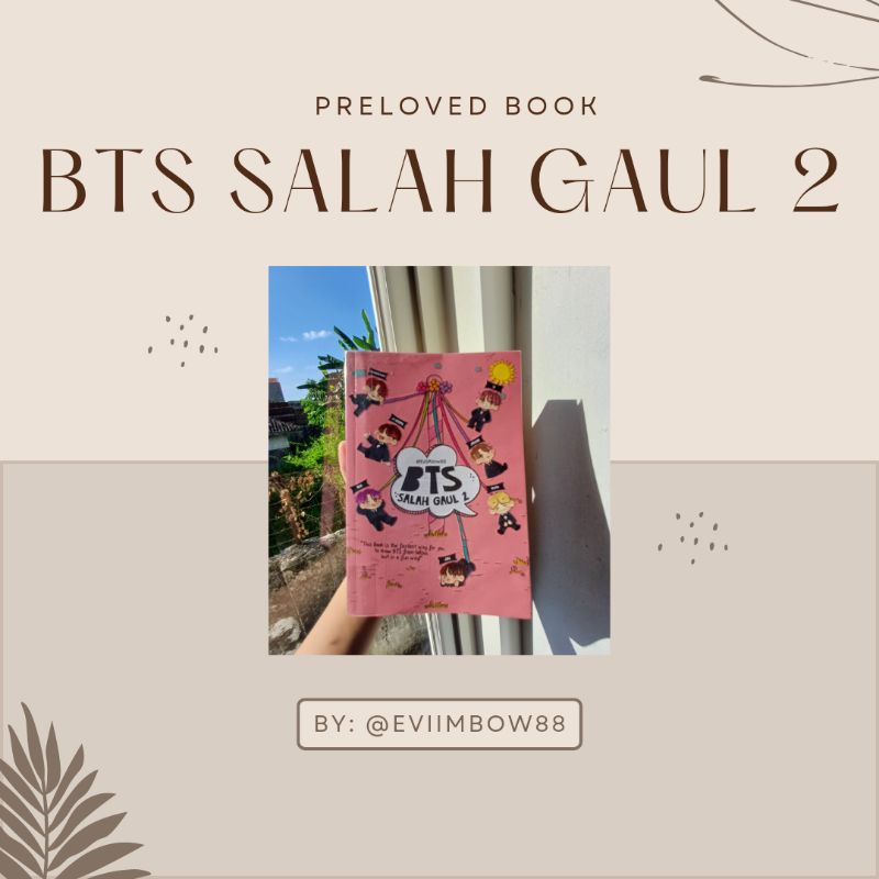 

BTS SALAH GAUL 2 PRELOVED ORIGINAL