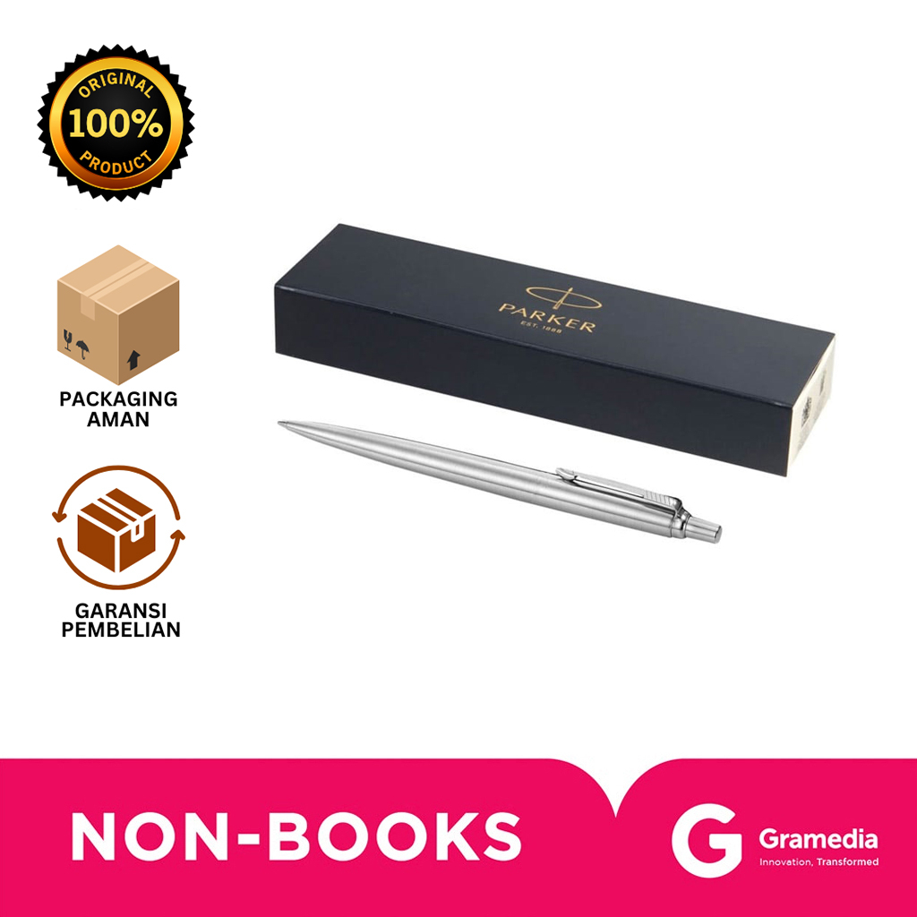 

Gramedia Bali - Parker Jotter Stainless CT BP