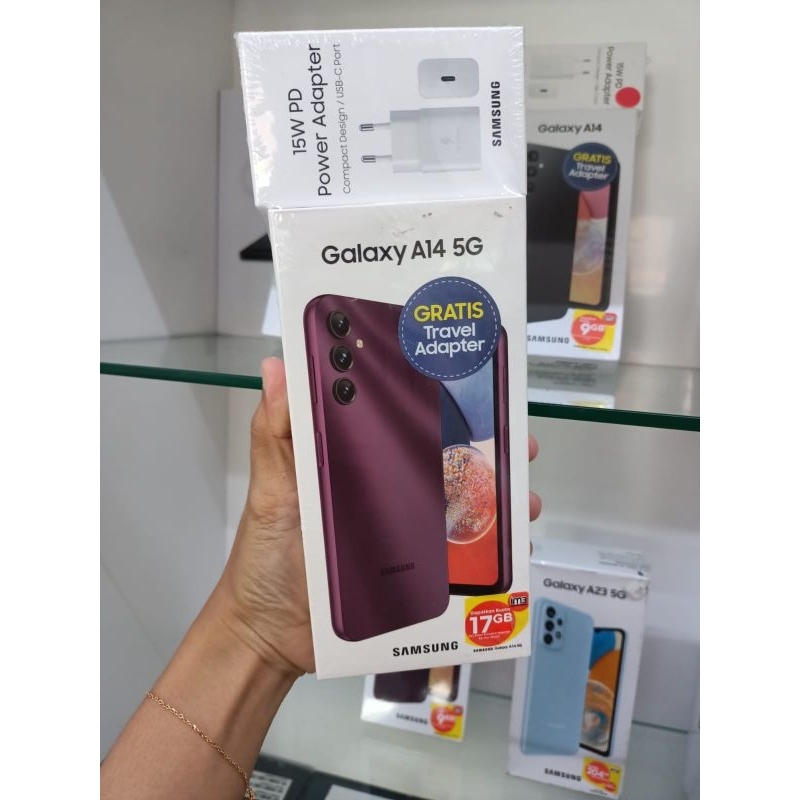New Samsung A14 5G 6/128Gb A14 6/128Gb Garansi Resmi