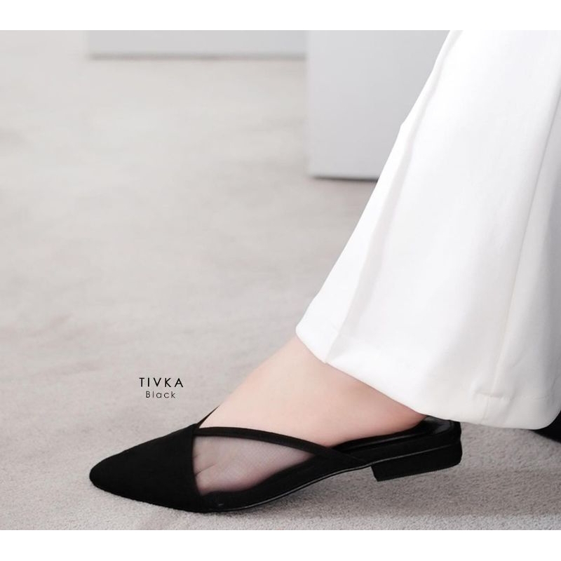 Damelia Melstore Jkt Tivka Mules Wanita Sandal Wanita