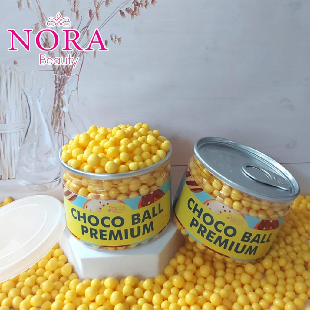 

Sprinkle Bola Warna Kuning / Chocoball Yellow Banana Topping Kue Kemasan CAN Premium //murah