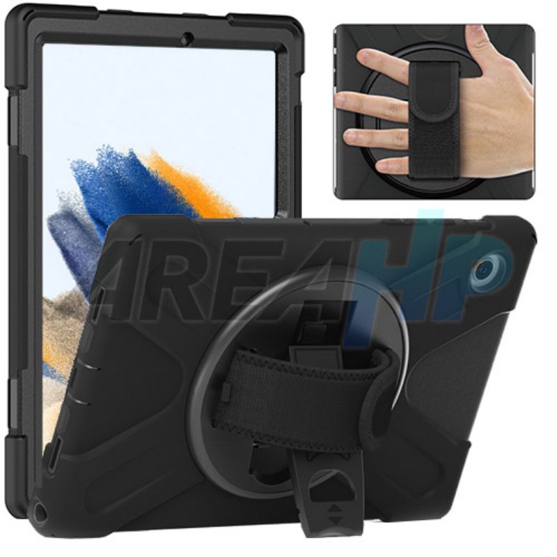 Armor X Kickstand Heavy Duty Hybrid Protective Case Casing Cover Samsung Tab A8 10.5 2021 X200 X205