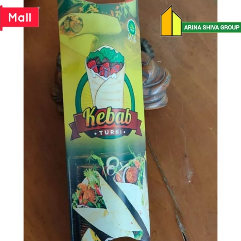 

[PAKET USAHA] 700 LEMBAR KERTAS KEBAB TARIKAN UKURAN 25 × 9,5 CM HIGH QUALITY PAPER CRAFT TEBAL PRODUK TERBARU | KOTAK KEBAB KEKINIAN | DUS KEBAB VIRAL TIKTOK | KEMASAN KEBAB KEKINIAN | BOX KEBAB VIRAL | ARINA SHIVA GROUP 5973