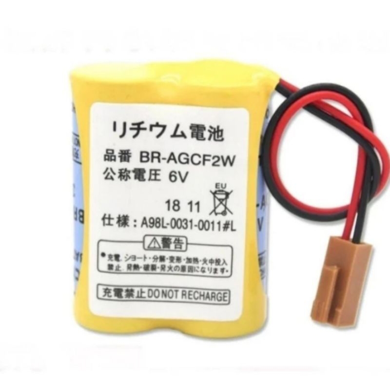 Battery BR-AGCF2W 6V Lithium 2200 Mah for PLC a98l-0031-0011