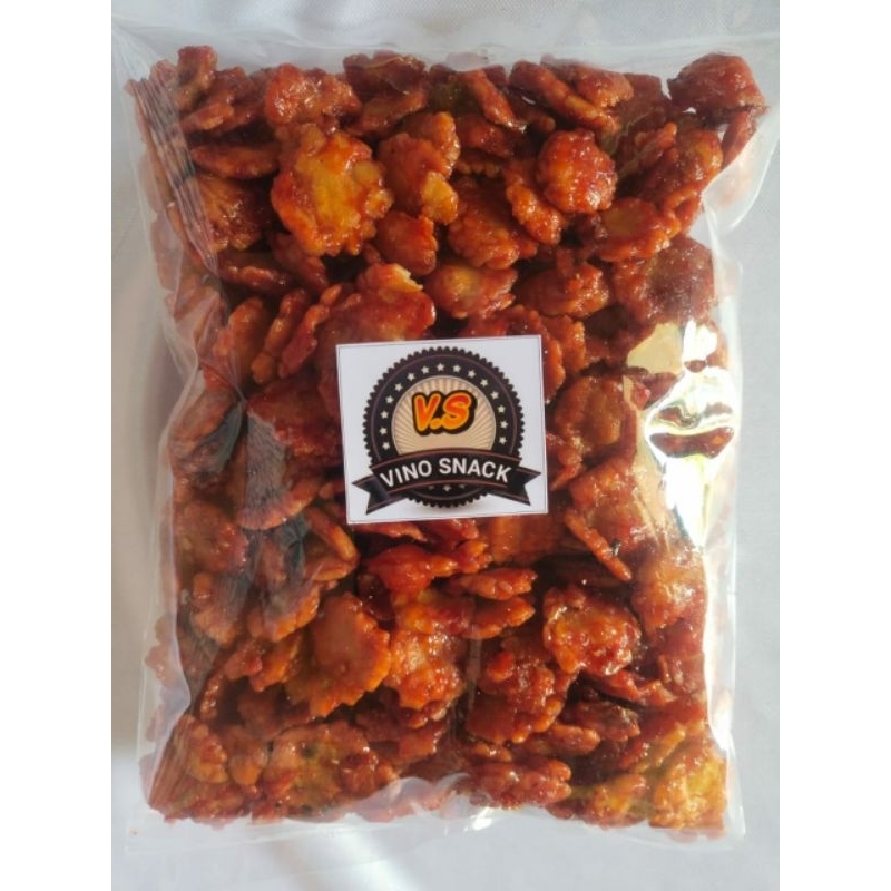 

Emping pedas manis/emping melinjo pedas manis 500 gram