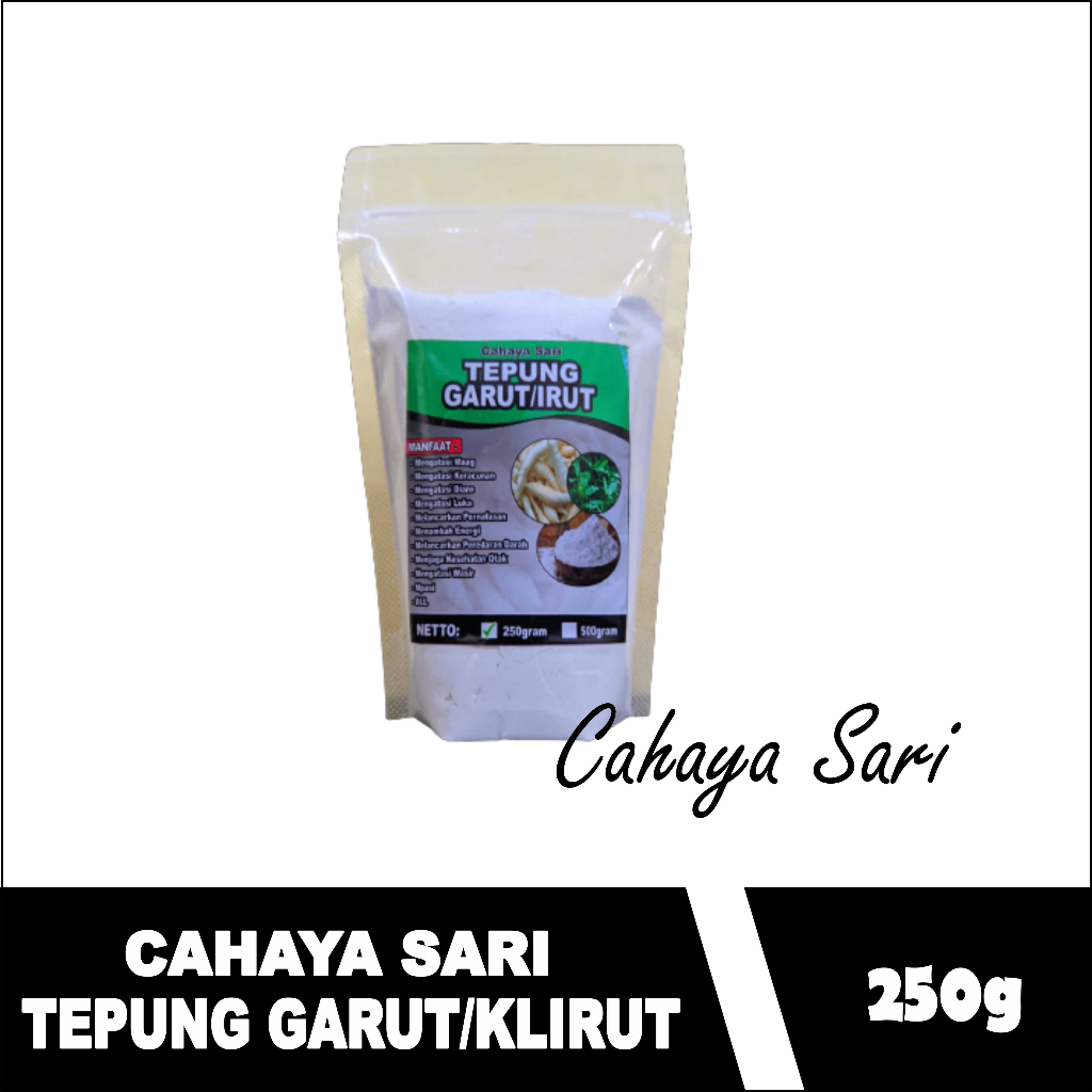 

TEPUNG GARUT ASAM LAMBUNG 250GR