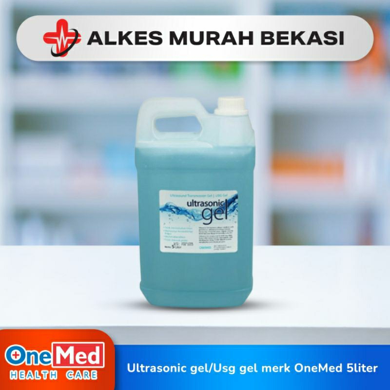 ONEMED Ultrasonic Gel USG Gel 5 Liter / USG Gel Onemed / Ultrasound Gel Onemed 5 Liter / Usg Gel