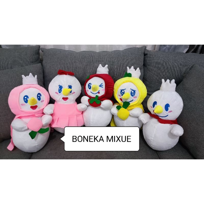 BONEKA MIXUE / BONEKA SALJU Tinggi 40cm led dan non led