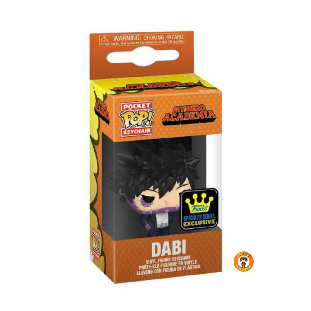Funko Pocket Pop Keychain Exclusive USA Stiker Animation - My Hero Academia - Dabi (Hideout)