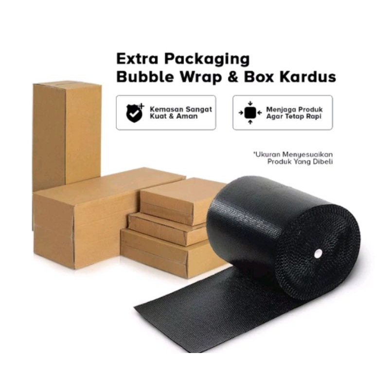 

Extra Bubble wrap/Dus kotak