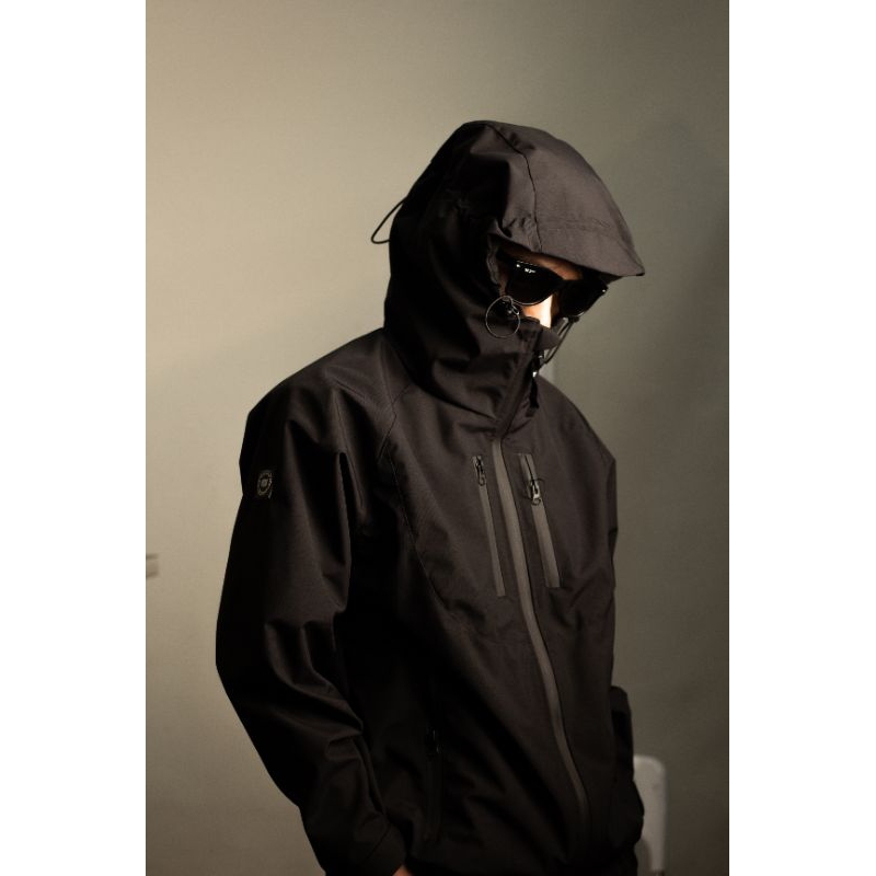 TROUBLEMAKER GORPCORE JACKET HURRICANE BLACK - GORPCORE - OUTDOOR JACKET - CASUAL JACKET