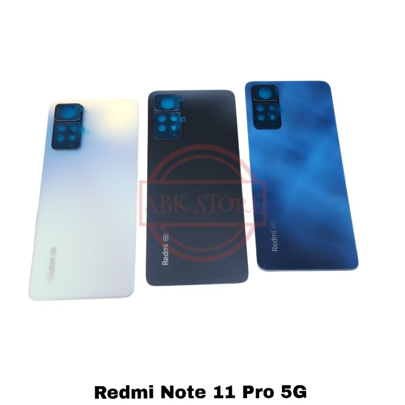 TUTUP BELAKANG BACKDOOR BACKCOVER BACK CASING XIAOMI REDMI NOTE 11 PRO 4G / 5G ORIGINAL