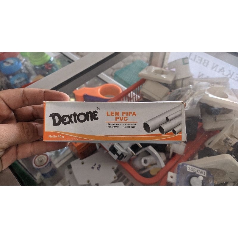 Lem dexton pipa air pvc