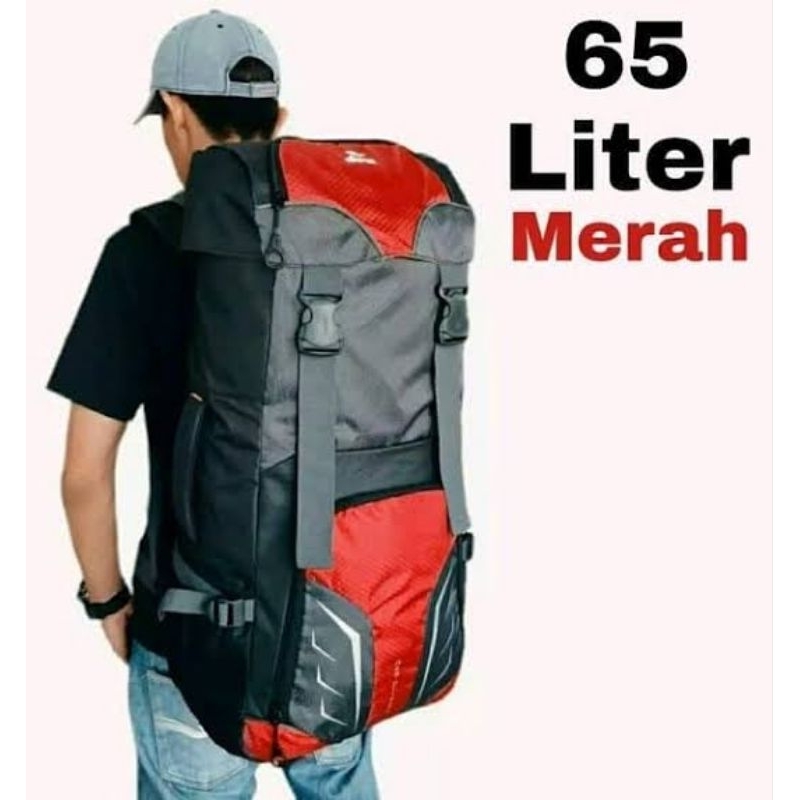 tas ransel gunung/hiking/camping/carierr/outdoor elbrus 60Liter murah