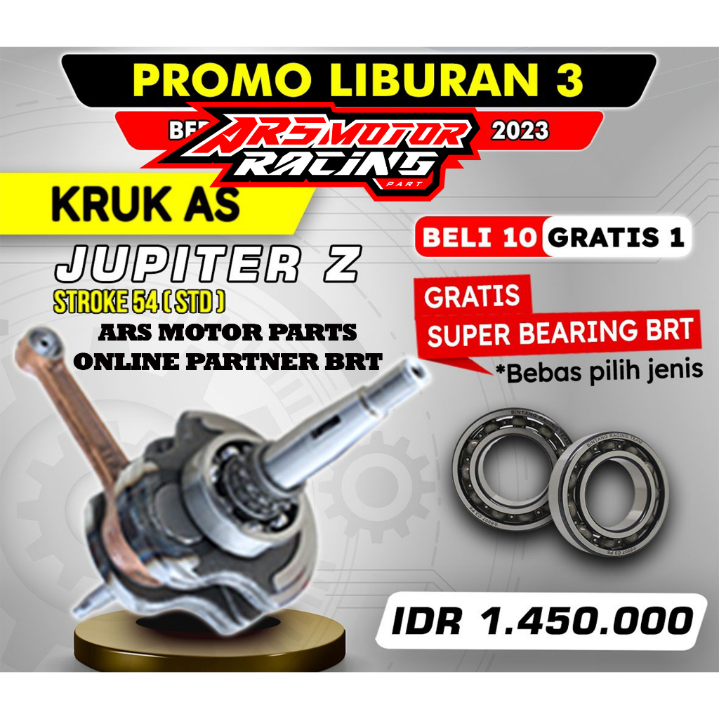 KRUK AS BRT JUPITER Z 5TP VEGA R - SUPER CRANKSHAFT BRT JUPITER Z