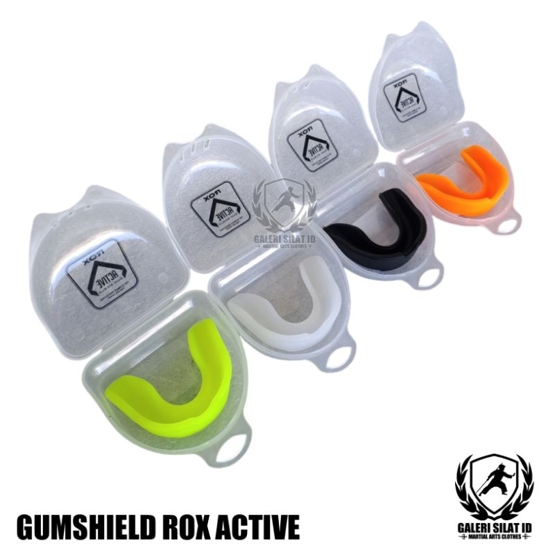 Gumshield Premium ROXACTIVE - Pelindung Gigi - Gum Shield Pelindung Gigi Gamsil Beladiri Silat Karat