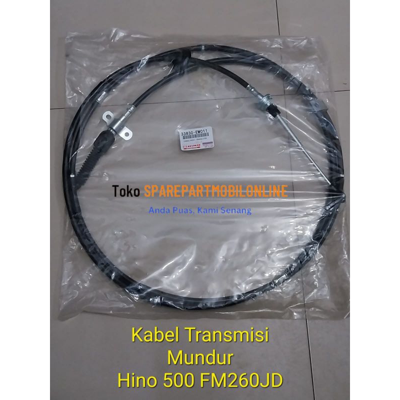 Kabel cable transmisi persneling mundur hino 500 33830-ew031 33830-ew011