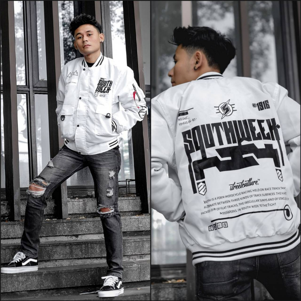 JAKET PRIA - JAKET BOOMBER - JAKET SUKAJAN - ORIGINAL SALVIO HEXIA - JAKET WINDBREAKERS