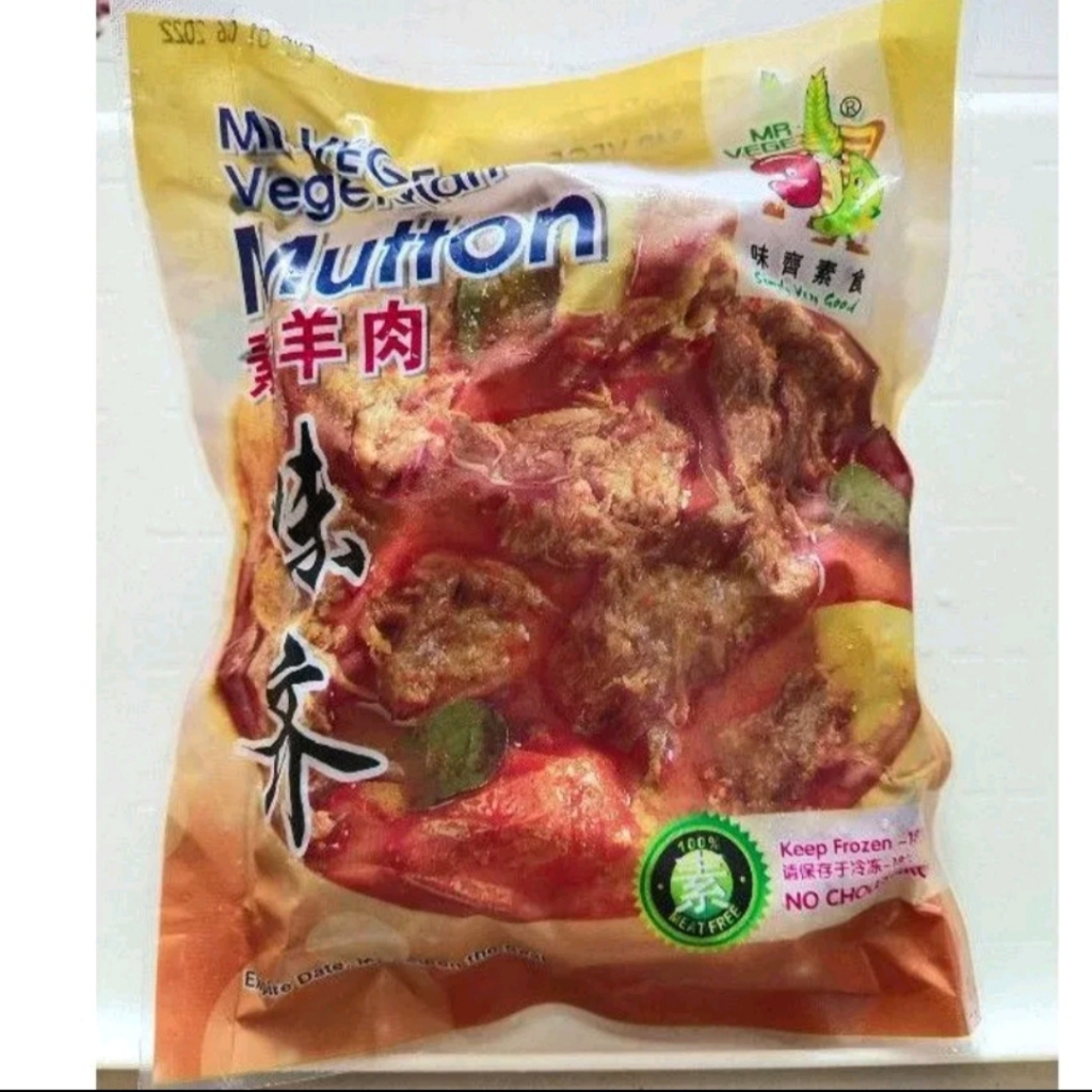 

Mr.Vege Mutton kambing analog Vegetarian 240gr Heart Healthy Jakarta Barat