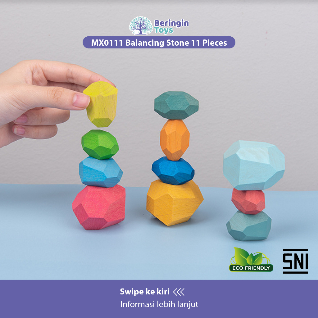 Mainan Edukasi - Balancing Stone MX0120/MX0111 - Mainan Puzzle