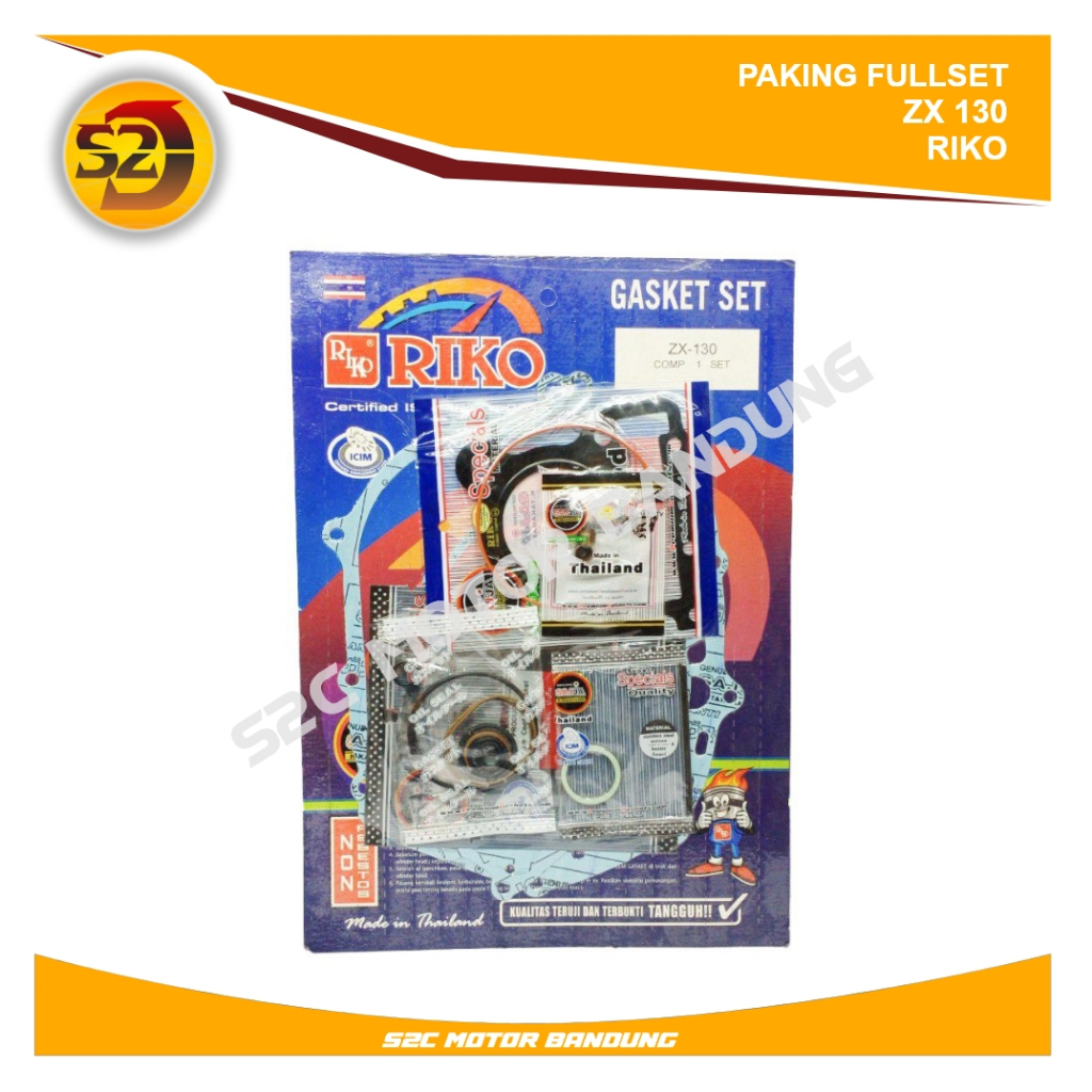 PAKING PACKING GASKET FULLSET FULL SET ZX 130 ZX130 RIKO