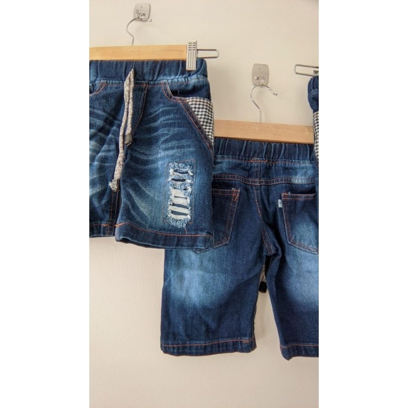 Jeans Anak Sobek Pendek 1-10 Tahun