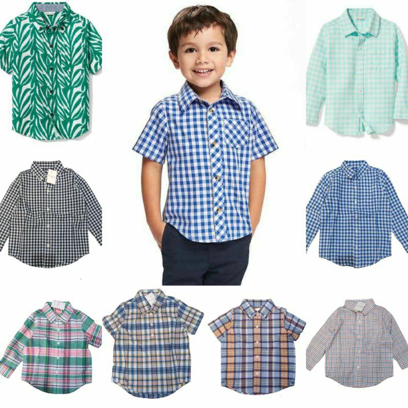 PHI329 Kemeja Anak Laki Laki Janie & Jack J&J