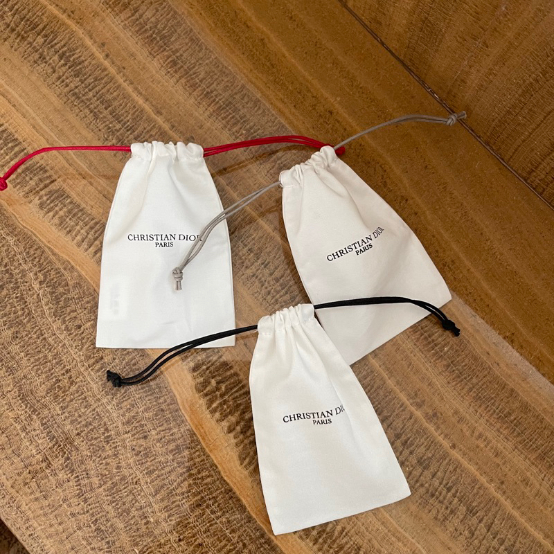CHRISTIAN DIOR DRAWSTRING POUCH BAG MINI SIZE